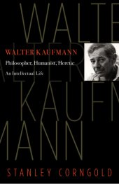 book Walter Kaufmann: Philosopher