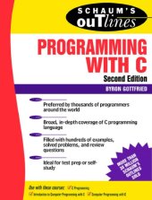 book Schaum's Outline of Programming With C