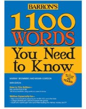 book Barron's 1100 words you need to know