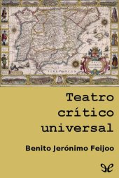 book Teatro crítico universal