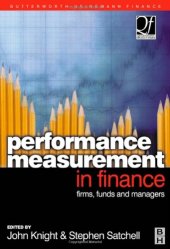 book Performance Measurement in Finance