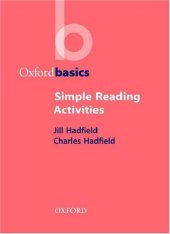 book Simple Reading Activities