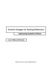 book Inventive Strategies for Teaching Mathematics: Implementing Standards for Reform