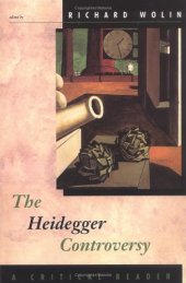 book The Heidegger Controversy: A Critical Reader