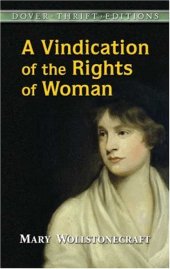 book A Vindication of the Rights of Woman