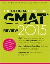 book The Official Guide for GMAT Review 2015 with Online Question Bank and Exclusive Video