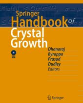 book Springer Handbook of Crystal Growth