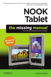 book Nook Tablet the missing manual: the book that should have been in the box