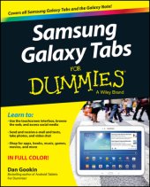 book Samsung Galaxy Tabs For Dummies