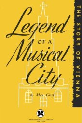 book Legend of A Musical City