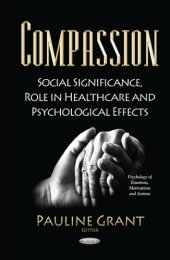 book Compassion: social significance, role in healthcare and psychological effects