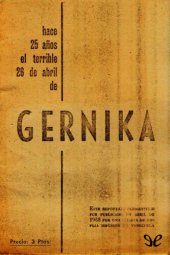 book El terrible 26 de abril de Gernika