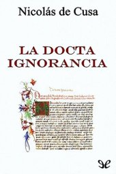 book La docta ignorancia