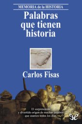 book Palabras que tienen historia
