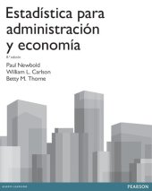 book Estadística para administración y economía