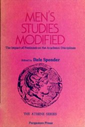 book Men's Studies Modified: The Impact of Feminism on the Academic Disciplines