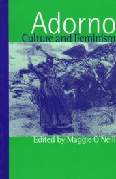 book Adorno, culture and feminism