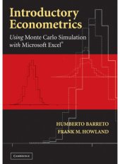 book Introductory econometrics: using Monte Carlo simulation with Microsoft Excel