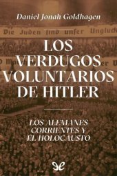 book Los verdugos voluntarios de Hitler