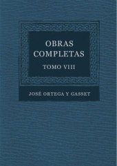 book Obras Completas. Tomo VIII