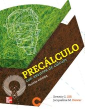 book Precálculo con avances de cálculo