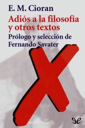 book Adiós a la filosofía y otros textos