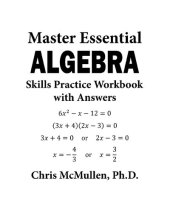 book Master Essential Algebra Skills Practice Workbook with Answers