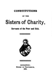 book Constitutions of the Sisters of Charity