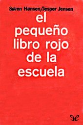 book El pequeño libro rojo de la escuela