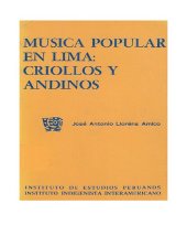 book Música popular en Lima: criollos y andinos