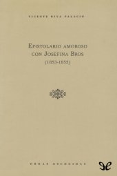 book Epistolario amoroso con Josefina Bros