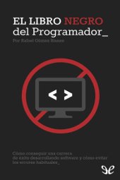 book El libro negro del programador