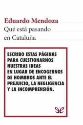 book Qué está pasando en Cataluña