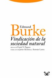 book Vindicación de la sociedad natural