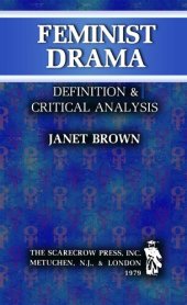 book Feminist Drama: Definition and Critical Analysis