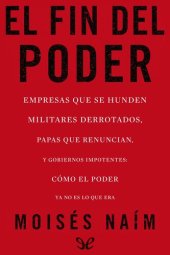 book El fin del poder