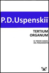 book Tertium Organum