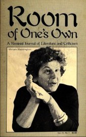 book Room of One's Own: A Feminist Journal of Literature and Criticism