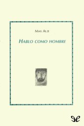 book Hablo como hombre