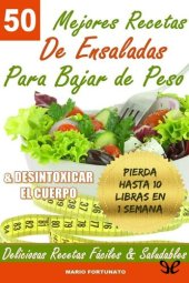 book 50 mejores recetas de ensaladas para bajar de peso