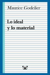 book Lo ideal y lo material