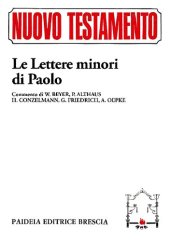 book Le lettere minori di Paolo. Commento di Hermann W. Beyer, Paul Althaus, Hans Conzelmann, Gerhard Friedrich, Albrecht Oepke