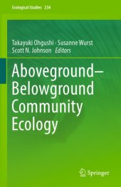 book Aboveground-belowground community ecology