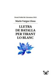 book Lletra de batalla per «Tirant lo Blanc»