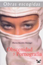 book Obscenidad y Pornografía