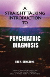 book A Straight Talking Introduction to Psychiatric Diagnosis