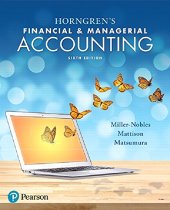 book Horngren's Financial & Managerial Accounting (6th Edition)