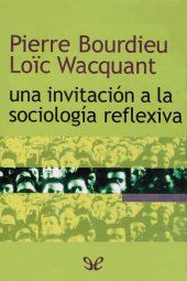 book Una invitación a la sociología reflexiva