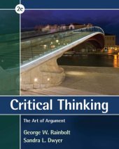 book Critical Thinking: The Art of Argument