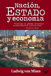 book Nación, Estado y economía